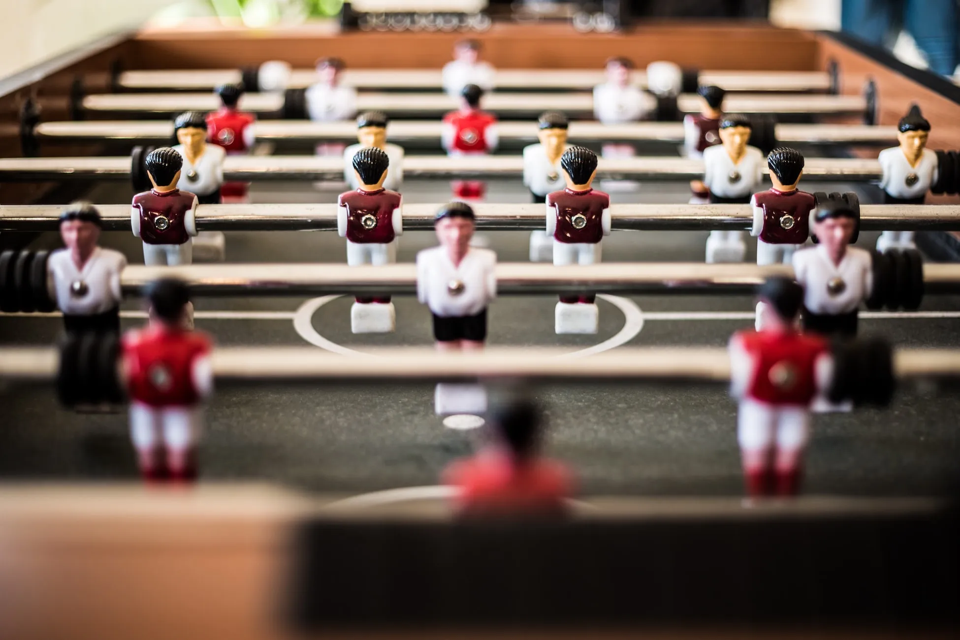 Tischfußball - Teamwork ist alles